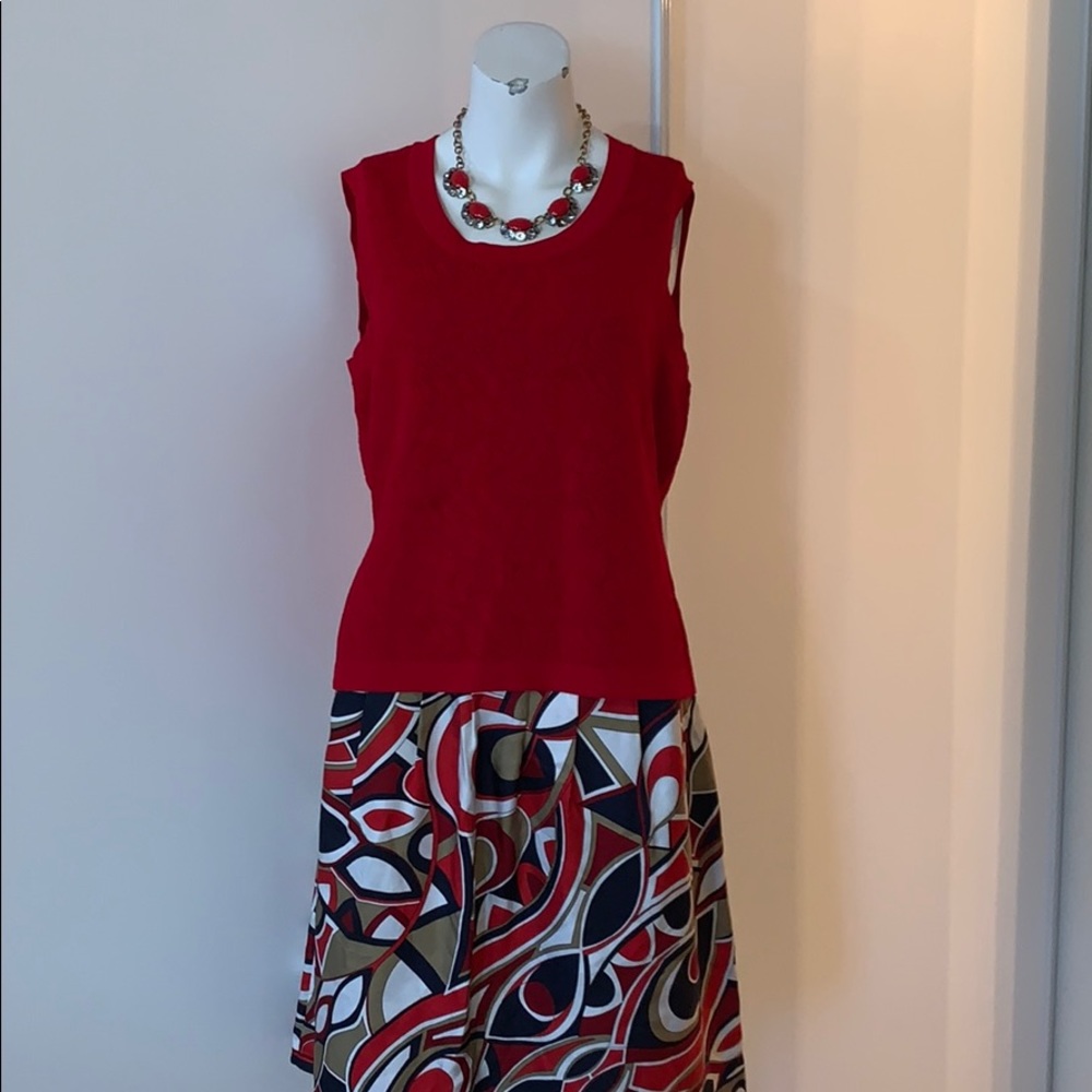 Jones New York knit sleeveless Top